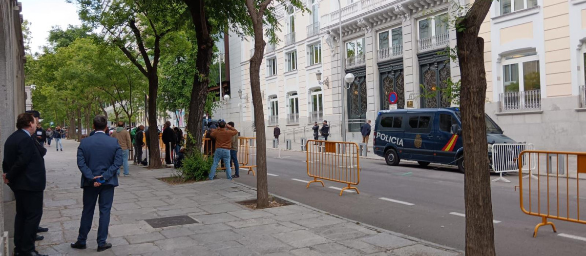 Fracaso de la manifestación 'El golpismo se viste de Toga'