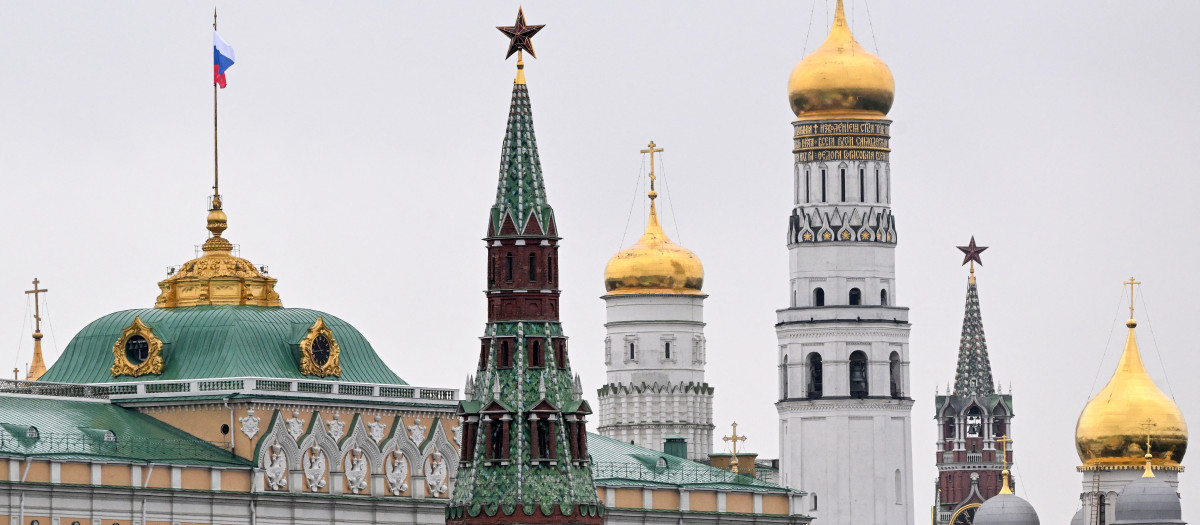 Edificios del Kremlin en Moscú