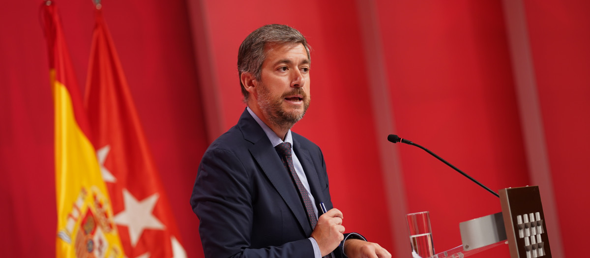 El portavoz del Gobierno de Madrid, Miguel Ángel García Martín
