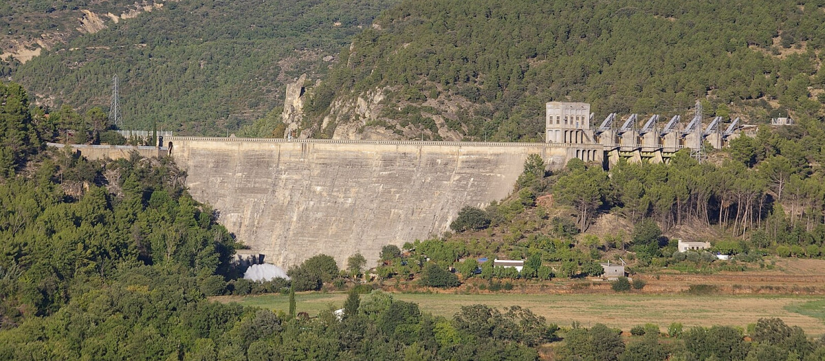 Embalse de Talarn, en Lérida.