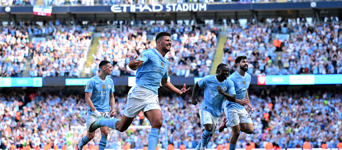 El Manchester City ganó su cuarta Premier League consecutiva