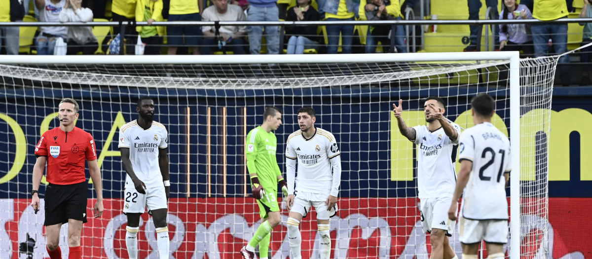 El Real Madrid desperdició un 1-4 a favor y acabó empatando en La Cerámica