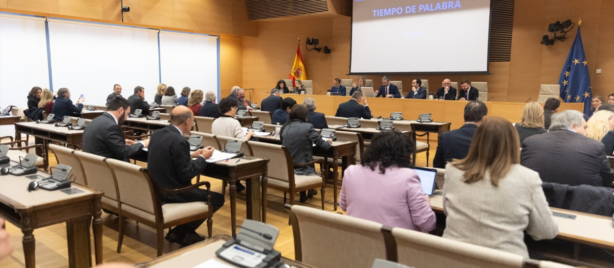 Comisión de Justicia en el Congreso de los Diputados