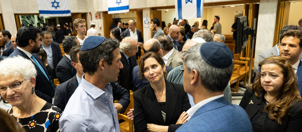 La presidenta de la Comunidad de Madrid, Isabel Díaz Ayuso