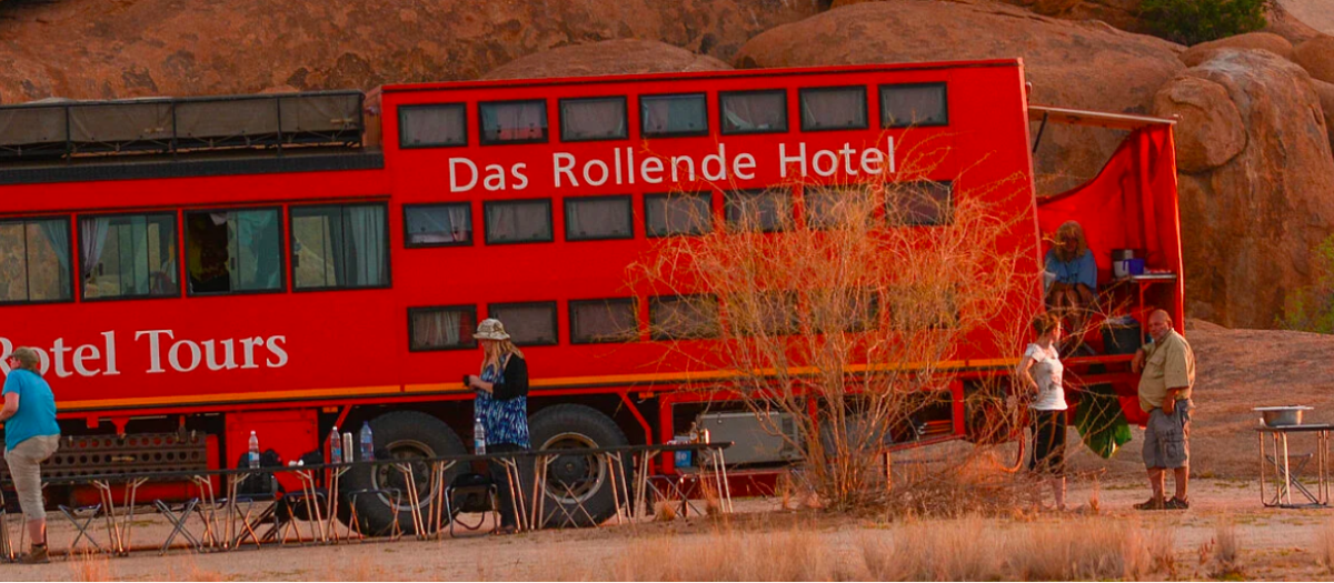 El "hotel sobre ruedas" que está haciendo el Camino Francés