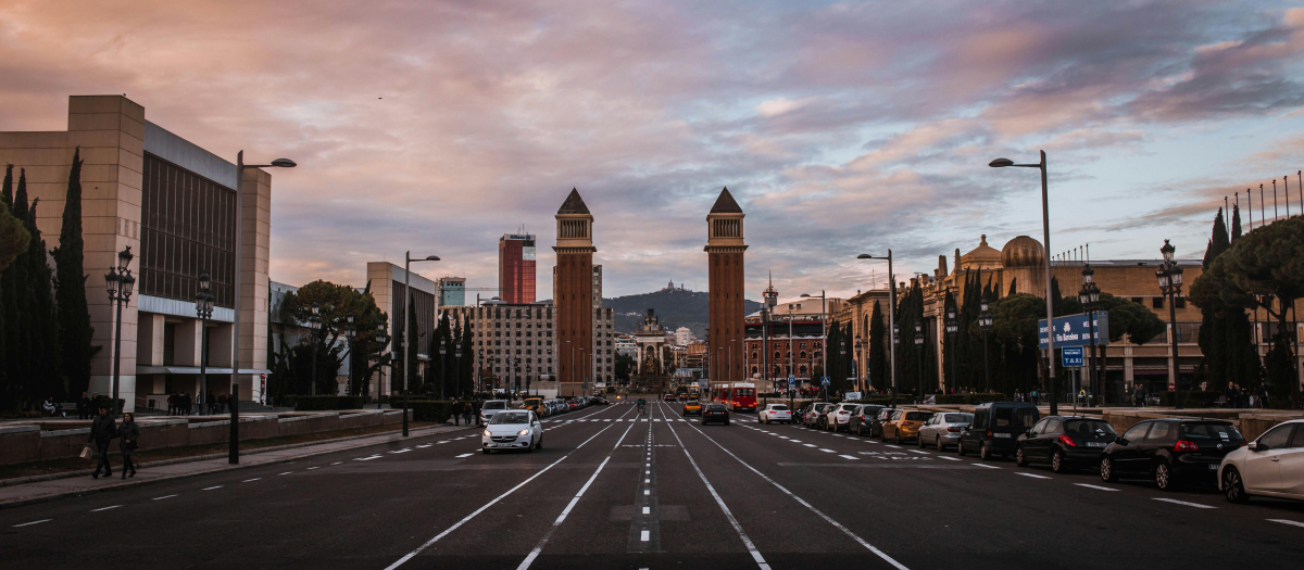 Vista de Barcelona desde Montjuic