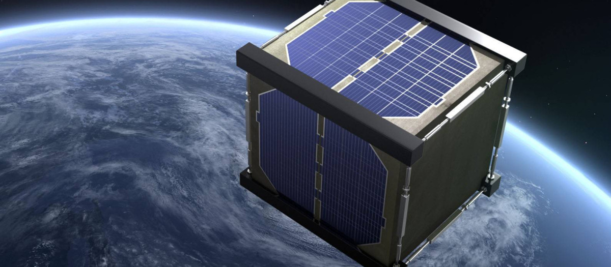 Satélite LignoSat construido por investigadores de la Universidad de Kioto