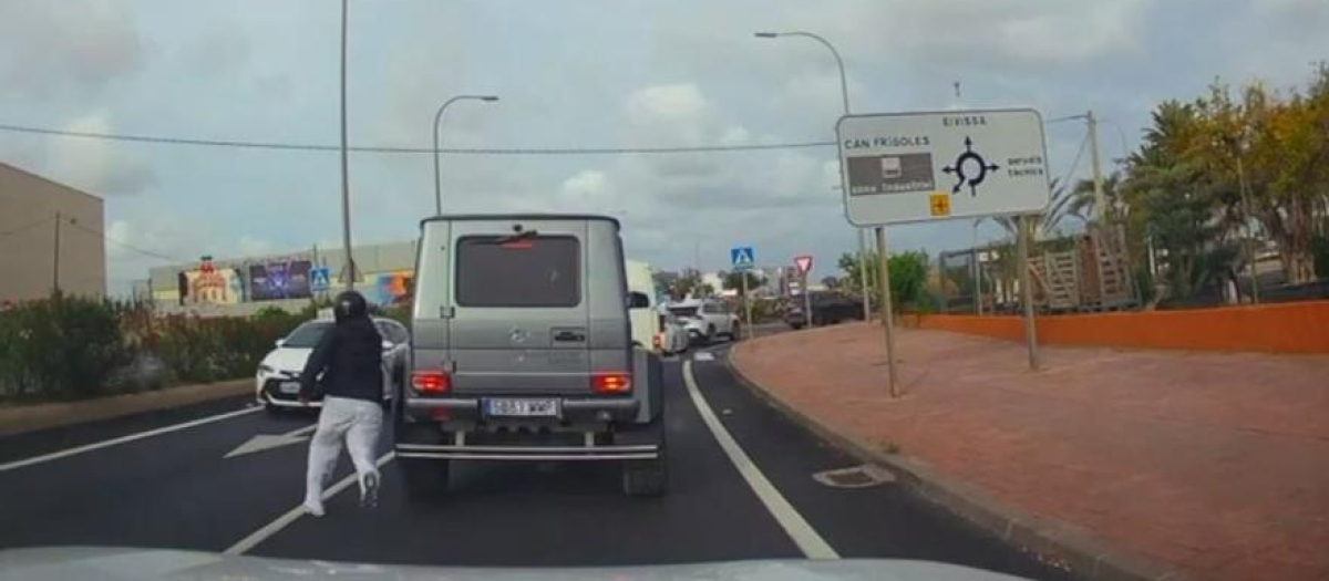 Robo por el método del Motochorro en la isla de Ibiza