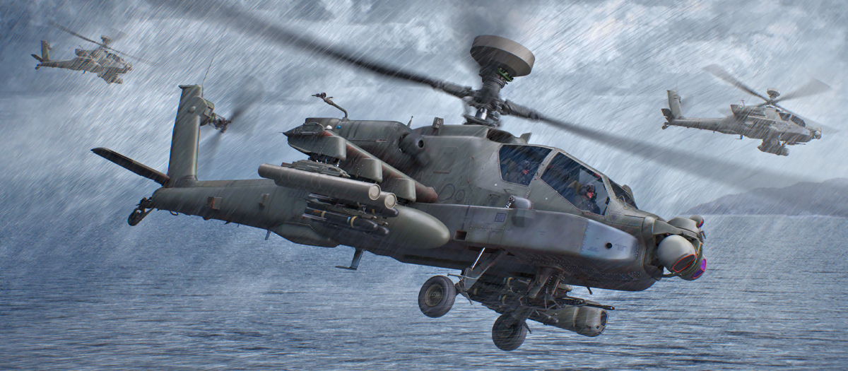 Así es el helicóptero Apache modernizado