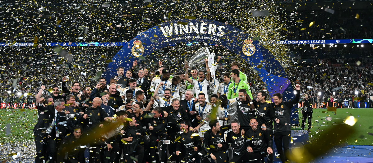 El Real Madrid consiguió en Wembley su decimoquinta Champions