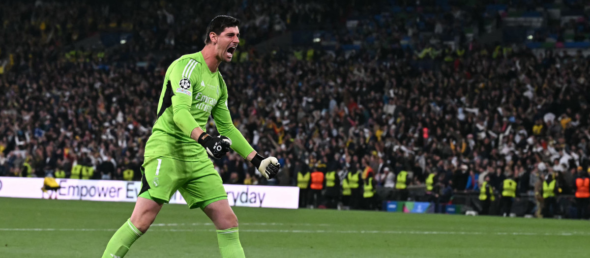 Thibaut Courtois firmó una gran final de la Champions a nivel individual