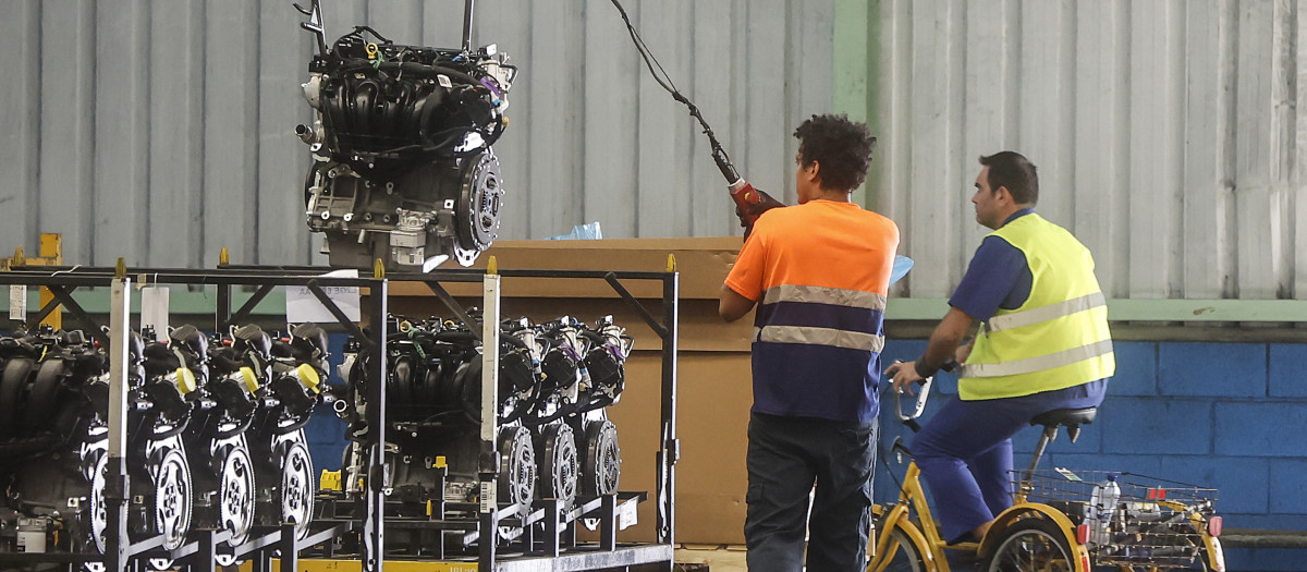 Instalaciones de la fábrica de Ford en Almussafes