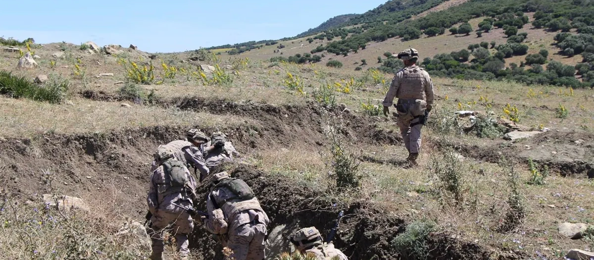 El entrenamiento de estos reclutas ha incluido instrucción militar personalizada