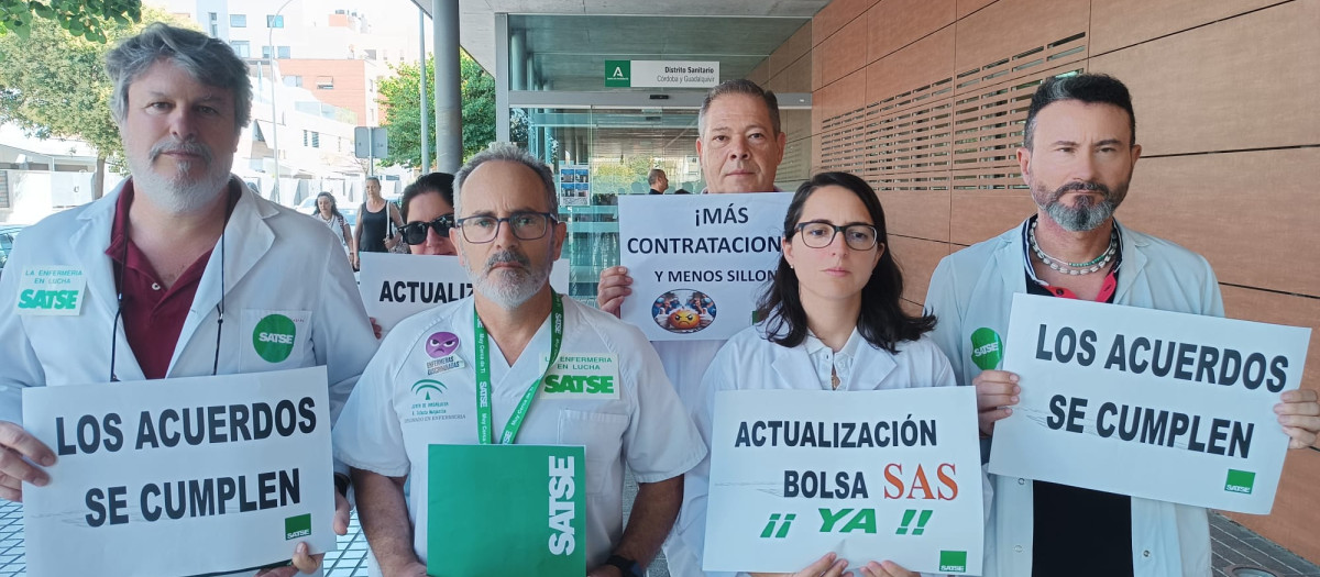 Delegados de Satse en el distrito Córdoba-Guadalquivir