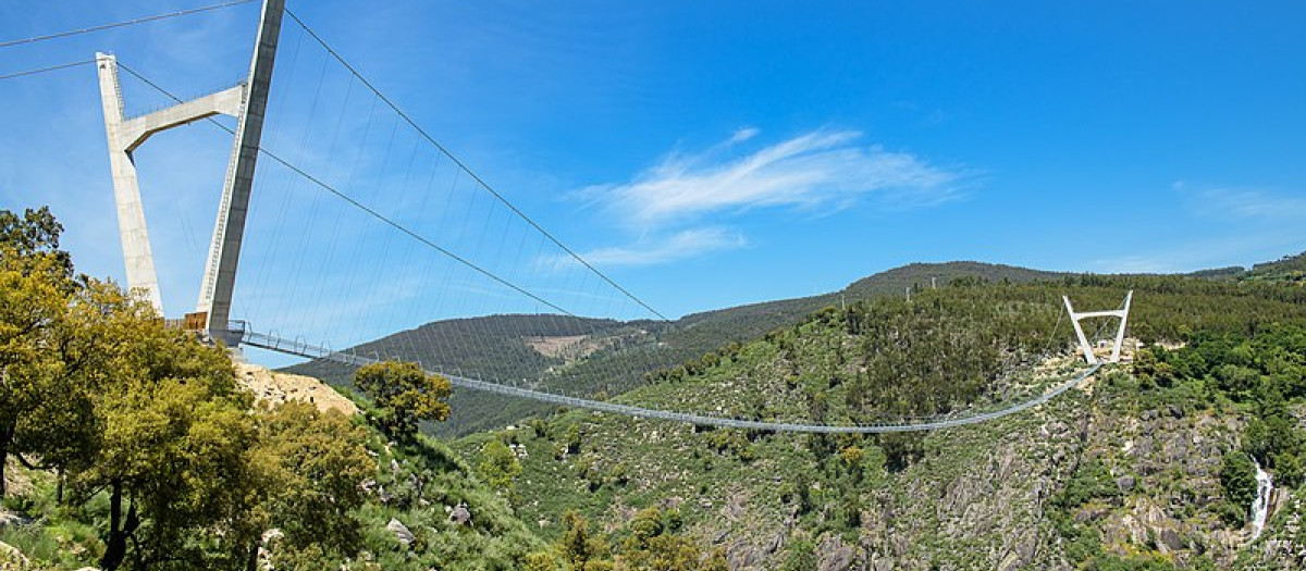 Puente colgante de Arouca, Portugal