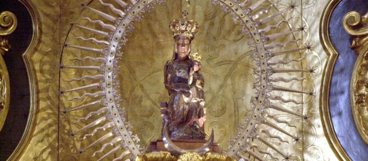 Talla de la Virgen de Atocha