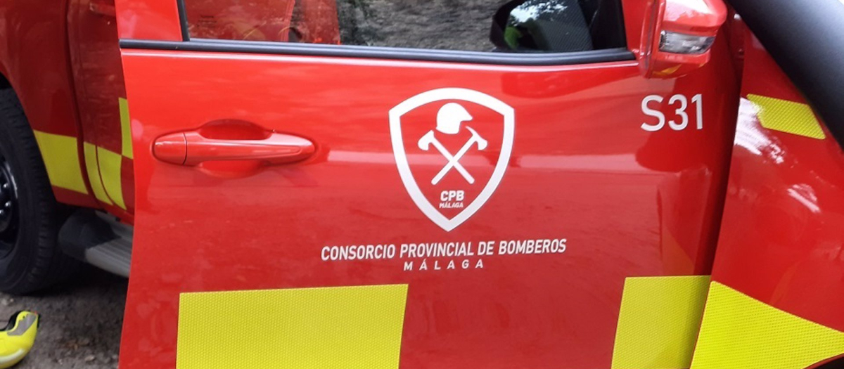 Vehículo del Consorcio Provincial de Bomberos de Málaga