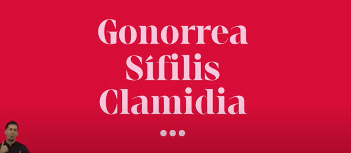 Frame del video de Sanidad