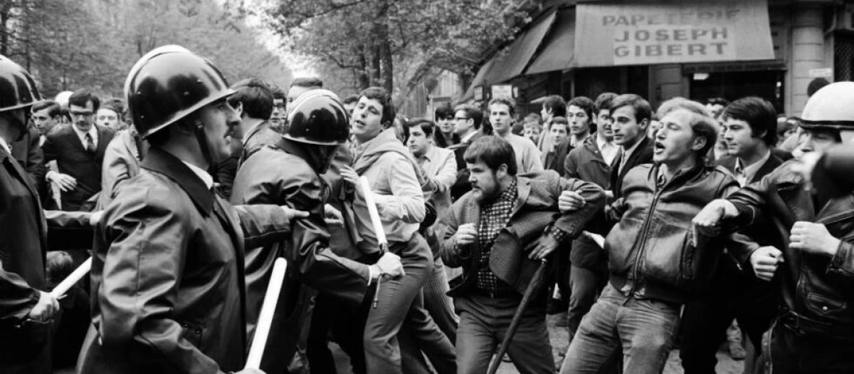 Mayo de 1968 en París