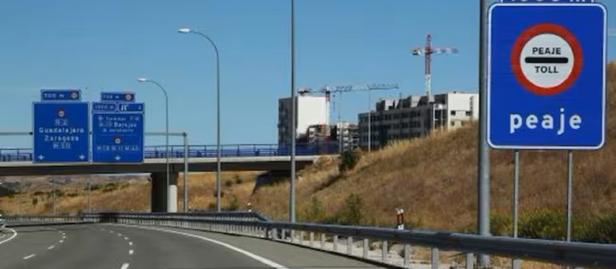 Los peajes son cada vez menos habtiuales en España