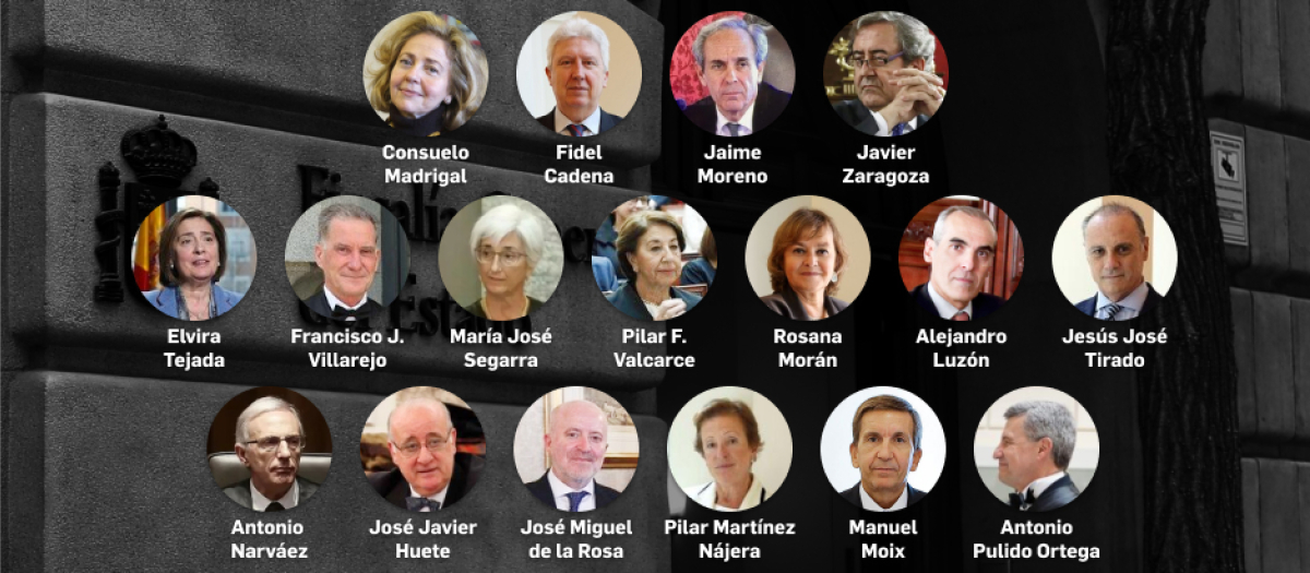 Los 17 fiscales de la Junta de Sala del Supremo que se han opuesto a García Ortiz
