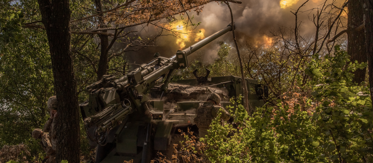 La artillería ucraniana repele los ataques rusos en la región de Donetsk