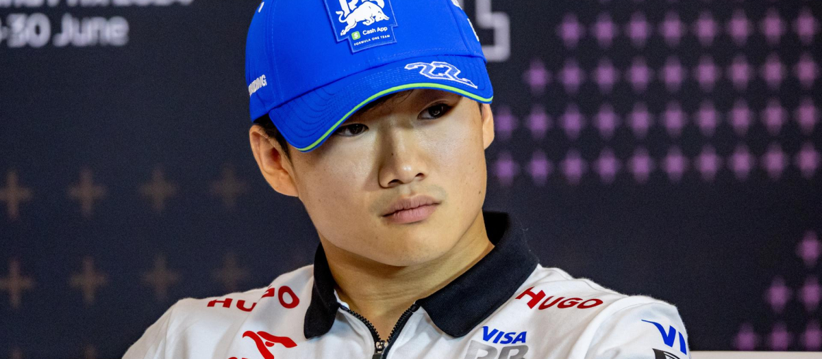 Yuki Tsunoda, en el GP de Austria