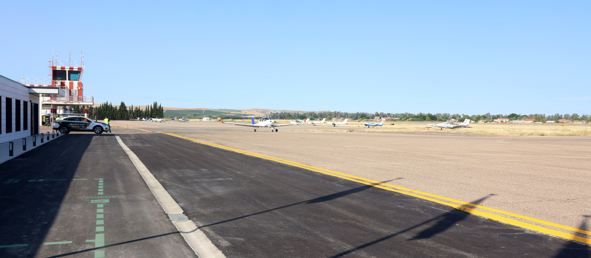 La puesta en servicio de la ampliación del edificio terminal del Aeropuerto de Córdoba, en imágenes
