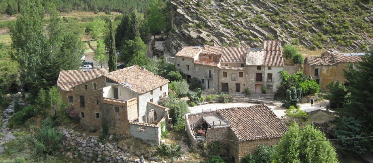 Vista del municipio de El Toro, en el interior de Castellón