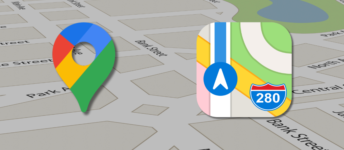 Google Maps vs. Mapas de Apple