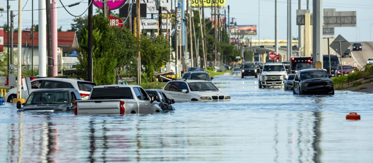 La tormenta Beryl ha inundado Texas