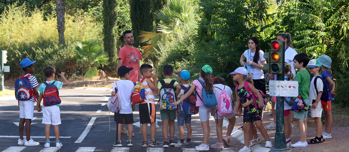 Las actividades de verano del Centro de Educación Vial, en imágenes