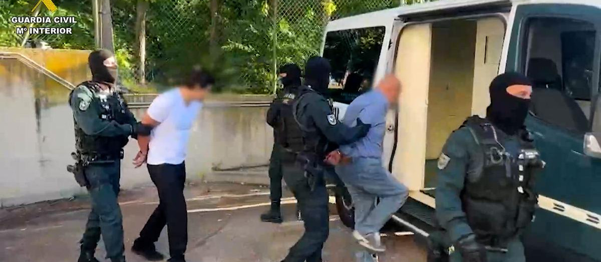 La Guardia Civil ha detenido a cinco personas en Majadahonda por tentativa de secuestro