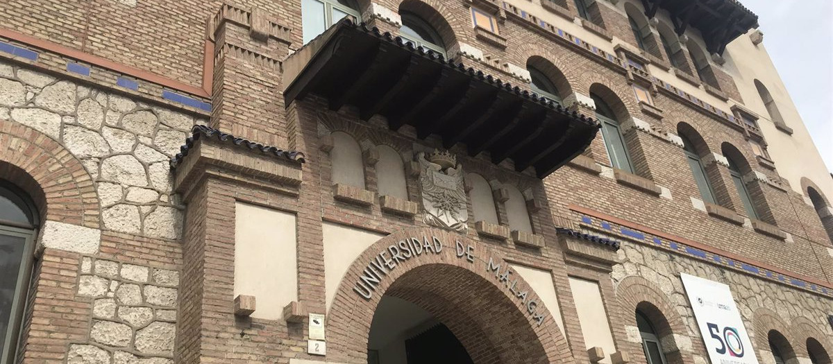 Edificio del rectorado de la Universidad de Málaga, que ofertará un doctorado en Igualdad y Género a partir del próximo curso