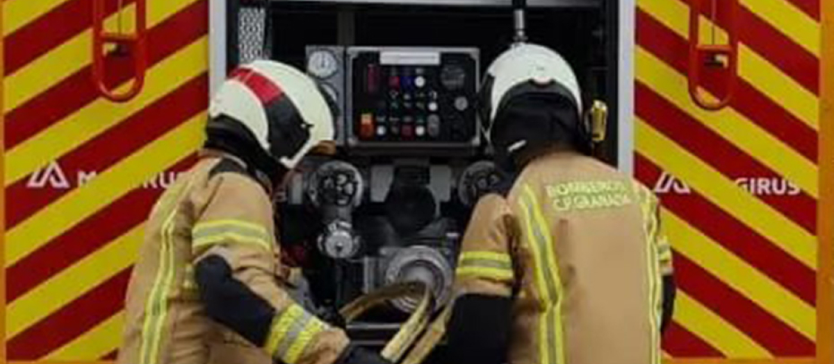 Bomberos del Consorcio Provincial de Granada