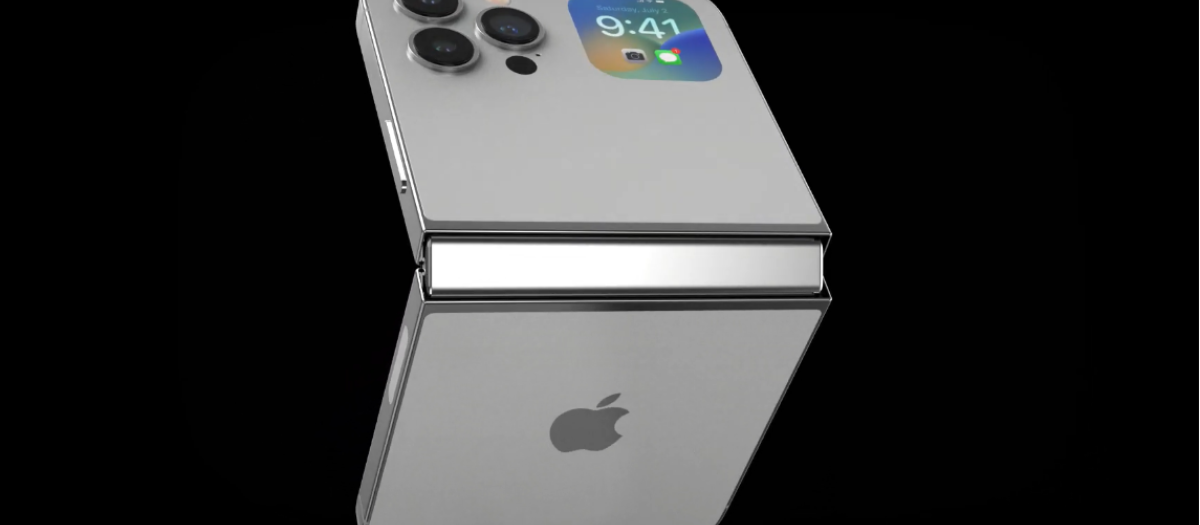 Concepto de iPhone plegable