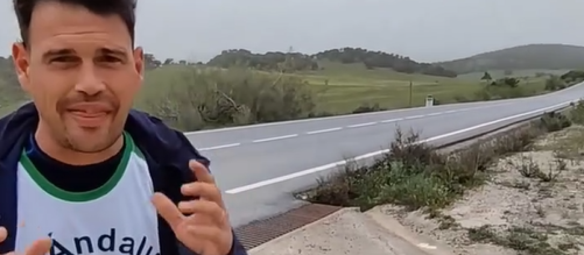 Imagen de la carretera en la que tienen lugar los hechos