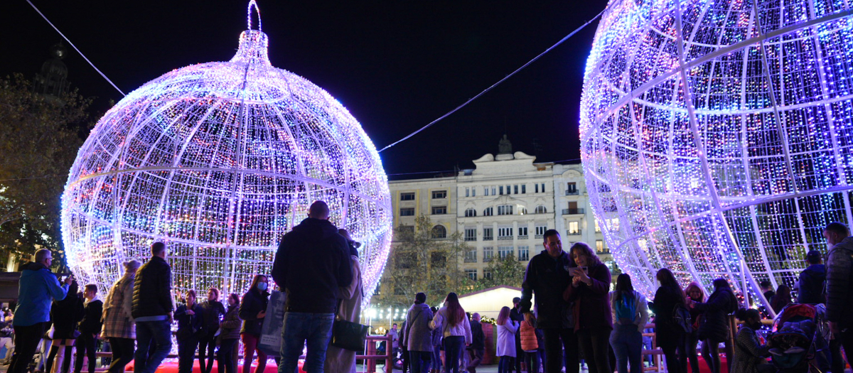 Iluminación navideña de Valencia