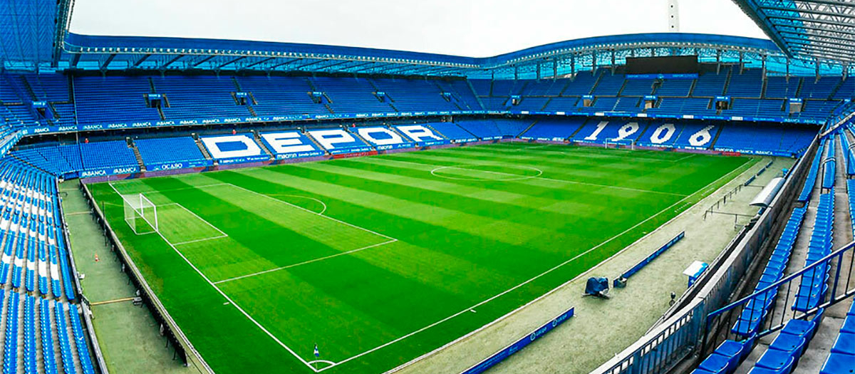 El estadio de Riazor ha sido una de las 11 sedes elegidas para el Mundial 2030