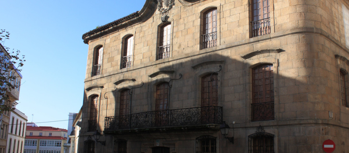 Casa Cornide en La Coruña