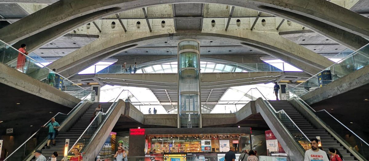 Estación ferroviaria en Portugal