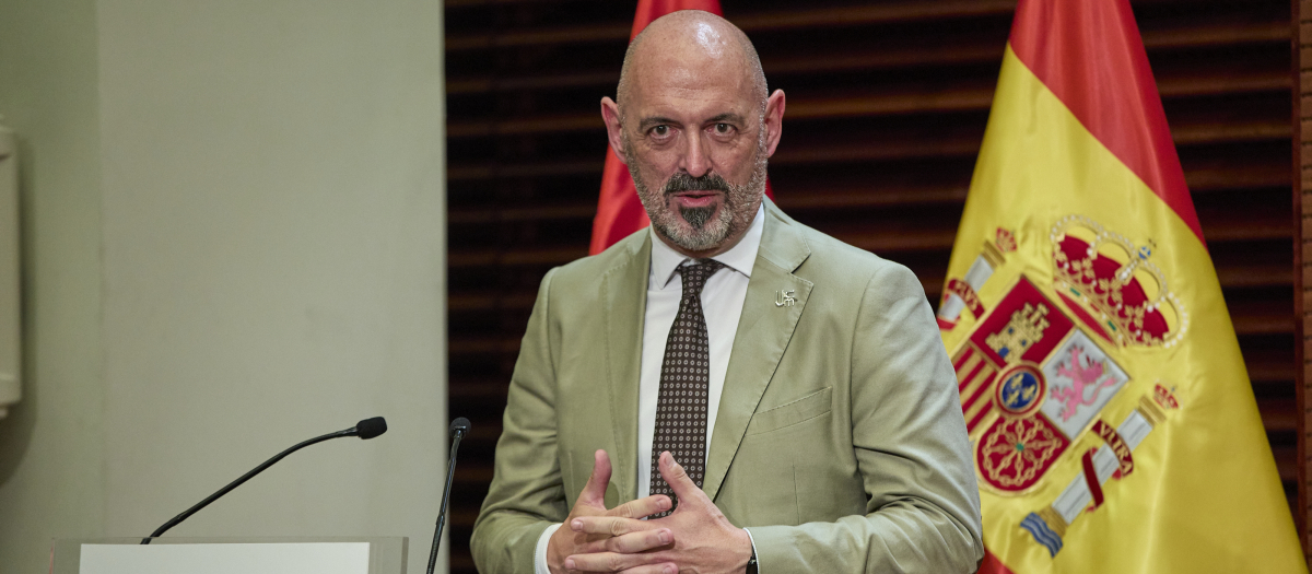 El rector de la Universidad Complutense de Madrid, Joaquín Goyache