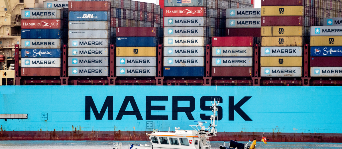 Buque de la compañía naviera Maersk Line