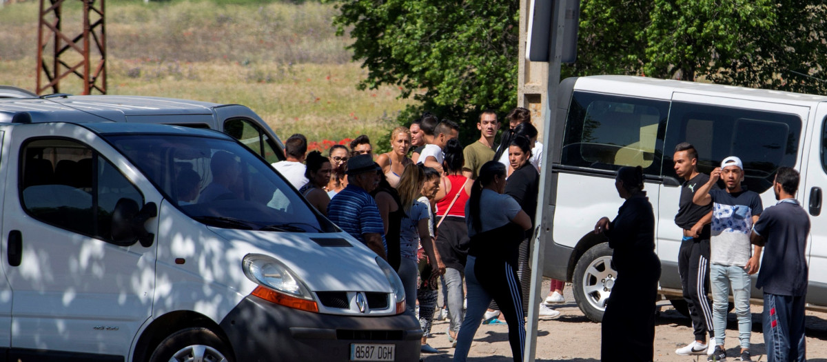 Un grupo de vecinos, testigos de un tiroteo en Ciudad Real