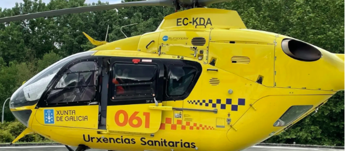 Helicóptero medicalizado - 061