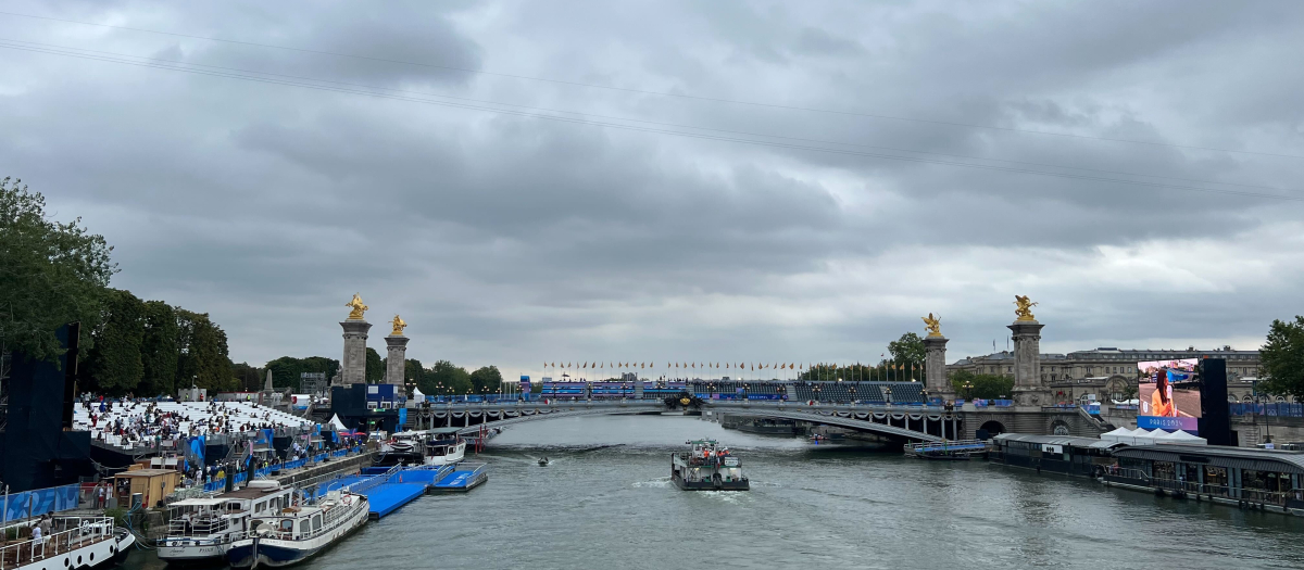 El río Sena ya está preparado para la ceremonia inaugural