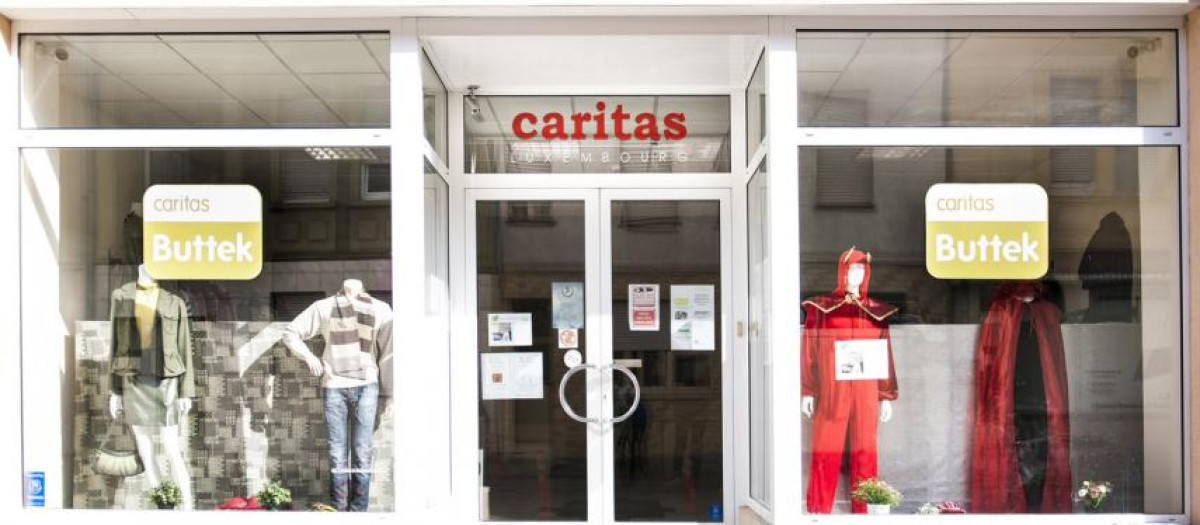 Un local de Cáritas Luxemburgo