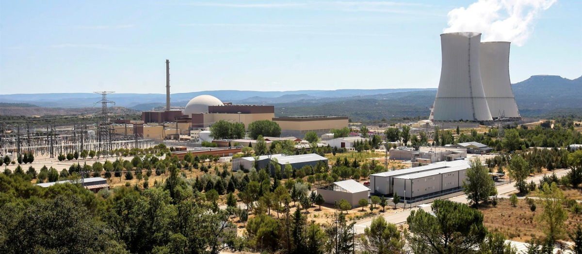 Vista general de la Central Nuclear de Trillo