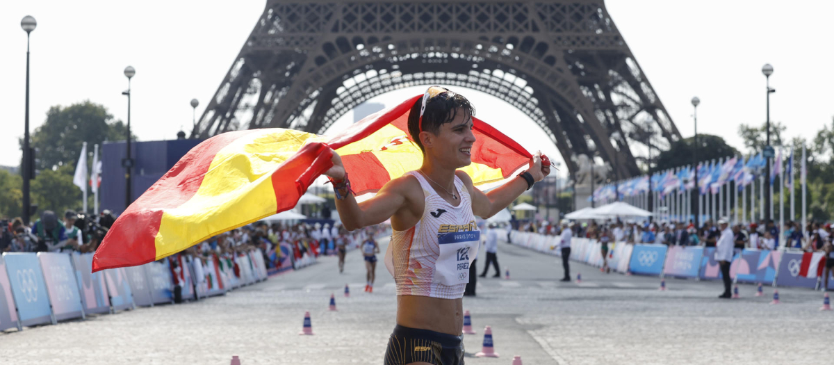 María Pérez consigue la medalla de plata