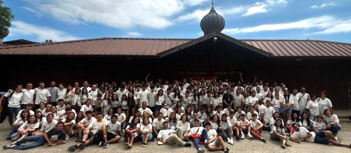 Los 180 jóvenes madrileños que han acudido a Taizé